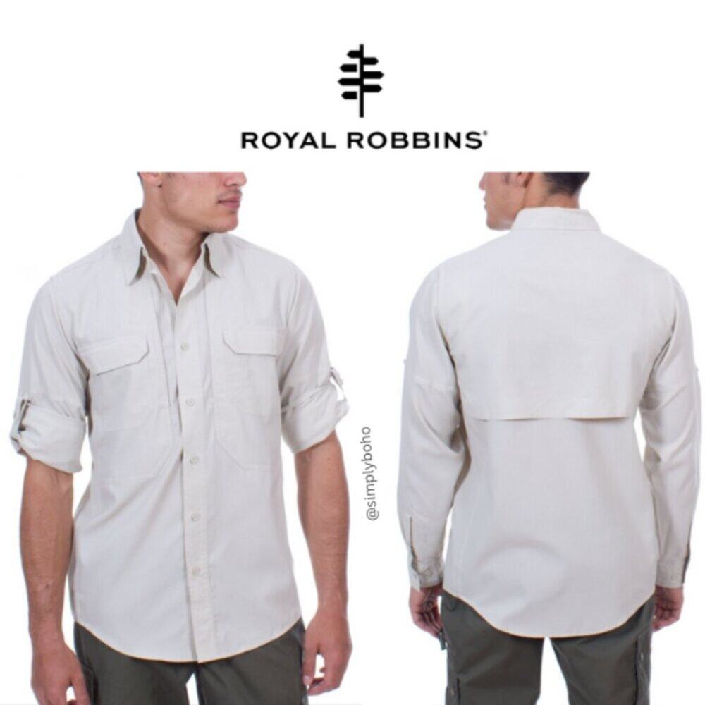 NEW - Royal Robbins Men's Expedition Stretch Long Sleeve - SIZE XL